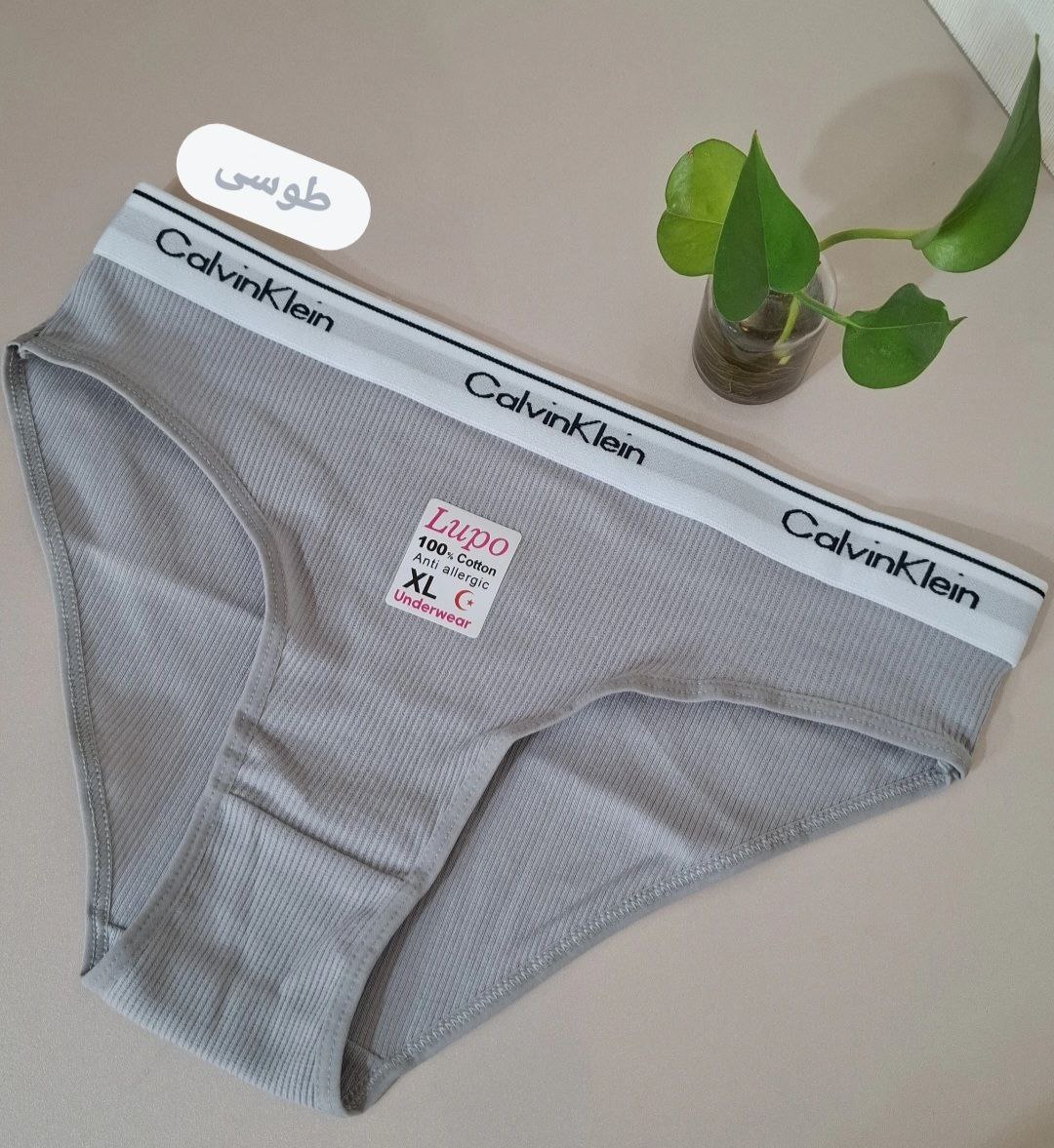 شورت اسلیپ کبریتی زنانه طرح Calvin Klein کد 111 - Image 8