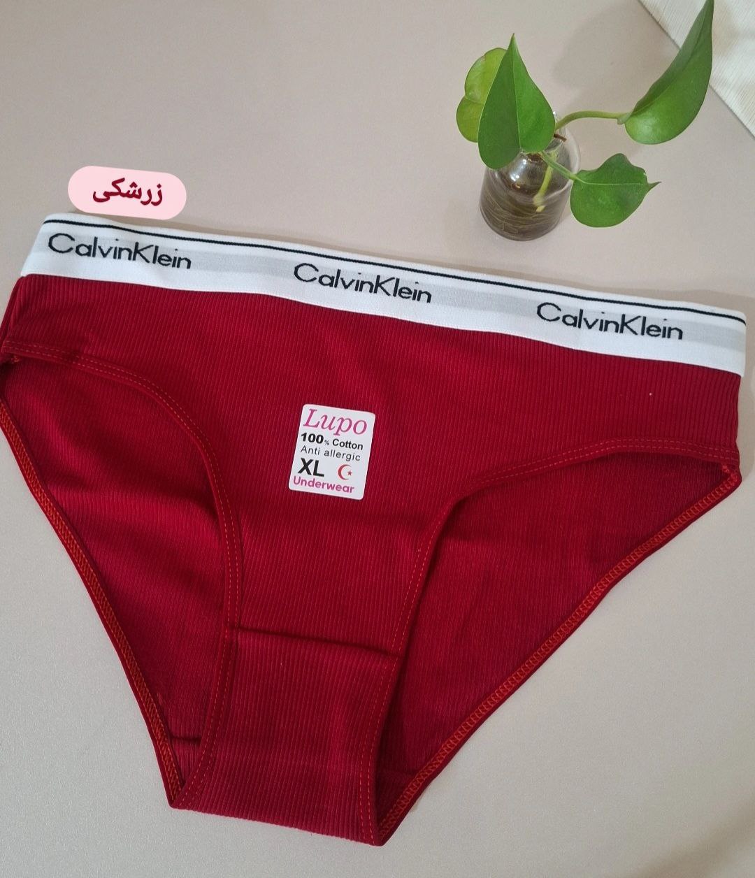 شورت اسلیپ کبریتی زنانه طرح Calvin Klein کد 111 - Image 11