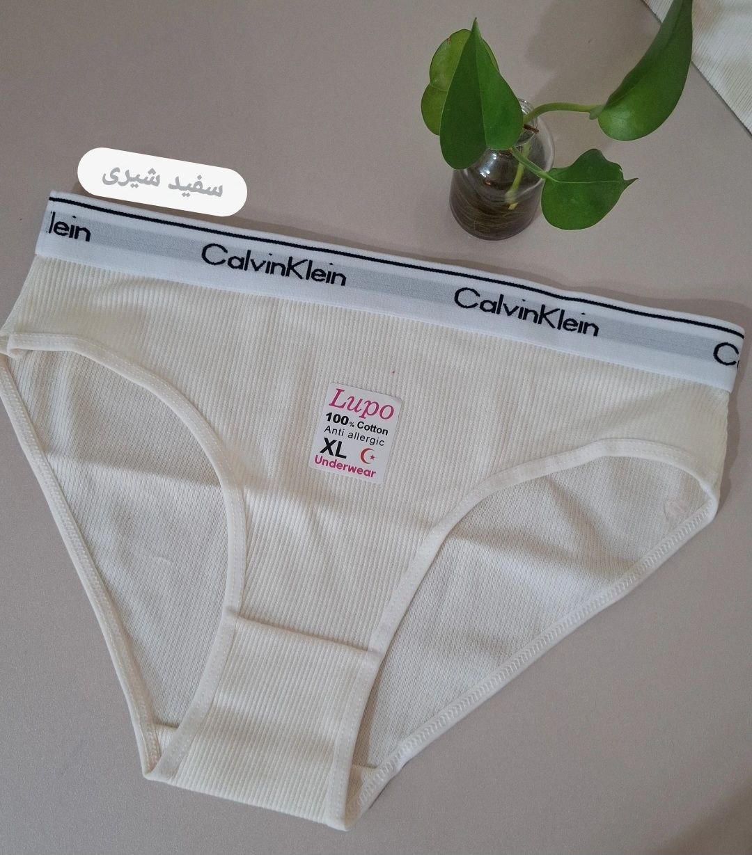 شورت اسلیپ کبریتی زنانه طرح Calvin Klein کد 111 - Image 3